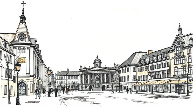 Yale University campus during the SCRA 7th Biennial Conference, showcasing Linsley-Chittenden Hall and surrounding historic buildings.